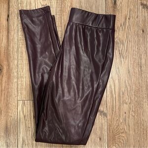 Francesca's Collections Burgundy Pants